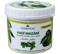 Herbavera Pommade Pour Serpents Au Chanvre Et À La Châtaigne 500 Ml - Paquet De 6 Pièces