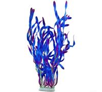 Herbe Aquarium Spirale Violette Matériau PE Herbe Aquarium Spirale(Purple) | Design spiralé unique, aspect réaliste, vert vif, matériau PE flexible, pour aquariums moyens