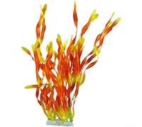 Herbe Aquarium Spirale Violette Matériau PE Herbe Aquarium Spirale(Red Sunset)