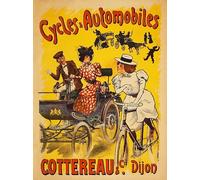 Herbé Auto Cycles COTTEREAU Dijon Rhxj-Poster/Reproduction HQ 45x60cm d'une Affiche Vintage