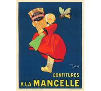 Herbé ™ BéCASSINE MANCELLE Rf161- Poster/Reproduction HQ 50x70cm d'une Affiche Vintage/Ancienne