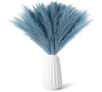 Herbe De La Pampa 30 Pièces Pampa Rose Fleurs Séchées Herbe de la Pampa Fleur Sechees Naturel Décoration Fleur Sechees, Pampa pour Mariage Maison Décor Bohème Salon(Bleu)