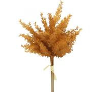 Herbe de la Pampa artificielle Orange 35cm - Herbes séchées Déco 4p