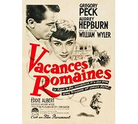Herbé ™ Film Vacances Romaines Rqya-Poster/Reproduction HQ 70x90cm d'une Affiche Cinéma