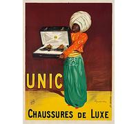 Herbé ™ PUB Chaussures UNIC Rghj-Poster/Reproduction HQ 45x60cm d'une Affiche Vintage