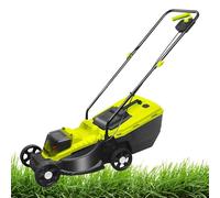 Herbe sans Fil, Tondeuse à Gazon électrique 3400 TR/Min avec Réglage De La Hauteur De Coupe à 3 Positions, Largeur De Coupe De 33 Cm, Herbe De 1600 W pour Parc De Jardins Agricoles