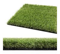 Herbe synthétique 30 mm pelouse verte synthétique herbe artificielle découpable drain, modèle herbe_alta 1 x 3 m