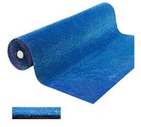 Herbe Synthétique Bleu 7mm Décoratif Maison Magasin Jardin Tapis Pelouse Synthétique Gazon 2x15 Mt