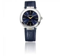 Herbelin Mécanique Newport Slim - 1222/T15BL - Cadran Bleu&Doré sur Cuir - 42mm