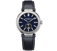 Herbelin Newport Quartz Bleu & Cuir Bleu Newport 18389A45 - Unisex - 41 mm - Analogique - Quartz - Verre saphir