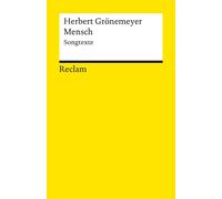 Herbert Gr&ouml Mensch. Songtexte: Deutsche Rock- und Poptexte at its be (Poche)