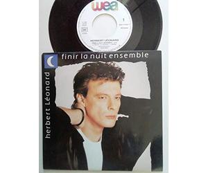 HERBERT LEONARD - FINIR LA NUIT ENSEMBLE / QUE C'EST BEAU UN REGARD - 45 TOURS -