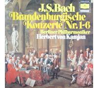 HERBERT VON KARAJAN - bach: brandenburgische konzerte nr. 1-3 LP