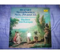 Herbert von Karajan / Berlin Philharmonic Orchestra - 2535 155 Mozart Symphonies 29/33 Berlin Philharmonic Herbert von Karajan LP