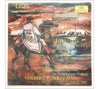 Herbert Von Karajan, Berlin Philharmonic Orchestra - Liszt: Hungarian Fantasy For Piano and Orchestra, Brahms: Hungarian Dances Nos.5,6,3,1 [LP]