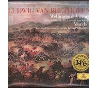 Herbert von Karajan / Berlin Philharmonic Orchestra - Ludwig van Beethoven - Wellingtons Sieg Oder Die Schlacht Bei Vittoria Op. 91 / Märsche - Deutsche Grammophon - 643 210