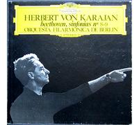 Herbert von Karajan & Berliner Philharmoniker - Beethoven: Sinfonias No. 8 & 9 [Vinyl Schallplatte] [2 LP Box-Set]