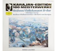 Herbert von Karajan & Berliner Philharmoniker - Karajan-Edition 100 Meisterwerke - Brahms: Violinkonzert D-dur op. 77 [Vinyl LP] [Schallplatte, inkl. Kunstdruck-Beilage]