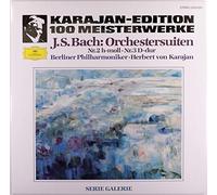 Herbert von Karajan & Berliner Philharmoniker und Johann Sebastian Bach (Komponist) - Karajan-Edition 100 Meisterwerke - Bach: Orchestersuiten [Vinyl LP/2543020].