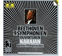 HERBERT VON KARAJAN/BP - BEETHOVEN-SINFONIEN 1-9/OUVERTÜREN (6 CD) NEUF