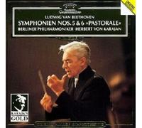 HERBERT VON KARAJAN/BP - SINFONIEN 5,6 CD 9 TRACKS BEETHOVEN NEUF