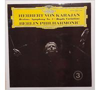 Herbert Von Karajan - Brahms: Symphony No.3, Haydn Variations [LP]