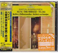 Herbert von Karajan - Haydn: Symphony No.96 & No.102 [Import]