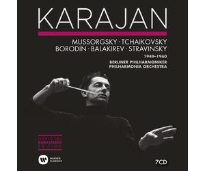 HERBERT VON KARAJAN/POL/BP - RUSSISCHE ORCHERSTERWERKE 1949-1960 7 CD NEUF