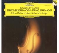 Herbert von Karajan - Pyotr Ilyich Tchaikovsky / Antonín Dvo?ák - Berliner Philharmoniker, Herbert von Karajan ?- Streicherserenaden - String Serenades - Sérénades Pour Cordes Vinyl LP