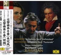 Herbert von Karajan - Schubert: Sym.8/Beethoven: Sym.6 [Import]