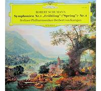 HERBERT VON KARAJAN - schumann: symphonien nos. 1 & 4 LP