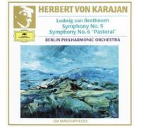 Herbert Von Karajan: Symphony No. 5 / Symphony No. 6- Pastoral by Beethoven
