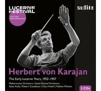 Les premières années au Festival de Lucerne (1952–1957) – CD – NAXOS
