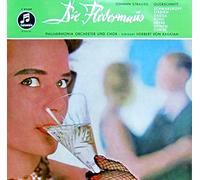 Herbert von Karajan und Philharmonia Orchestra London - Strauss: Die Fledermaus (Querschnitt) [Vinyl LP] [Schallplatte]