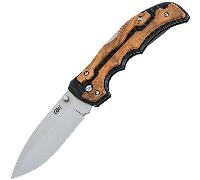 Herbertz CJH one-handed knife, olive wood, G10