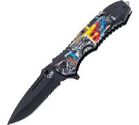 Herbertz CJH rescue knife, hot rod