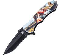 Herbertz CJH rescue knife, Pin Up airplane