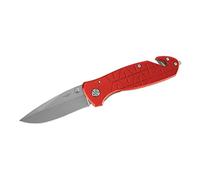 Herbertz Couteau Pliant 200911 - Manche Rouge 12 cm + Pic Brise-Vitre + Coupe Ceinture de securite