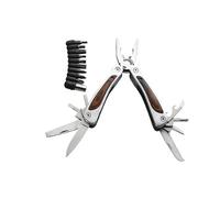 Multi-tool Herbertz Multitool, incrustations bois de Pakka, 107600