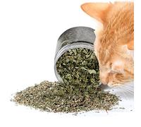 Herbes À Chat Séchée - Nip Pour Chat Biologique - Feuilles D'herbee À Chat Séchées Naturelles - Utilisée Comme Collation Ou Remplissage Jouet Pour Chat - Entraînement Des Dents Propres Pour Les Chats