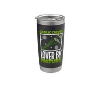 Herbes aromatiques - J'aime la roquette à l'ail Gobelet isotherme en acier inoxydable double paroi
