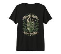 Herbes au Clair de Lune mélangées avec sorcière de Cuisine Magique apothicaire T-Shirt Haut de Gamme