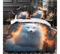 Herbes des champs Housse de Couette 3D Imprimée Microfibre Ultra Douce Confortable Nature aux pastels doux Parure de Lit Fermeture Éclair Hypoallergique Résistante for Couple King（220x240cm）