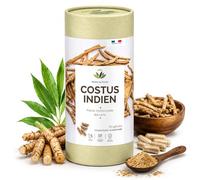 Herbes du Monde - Costus Indien 90 Gélules - 100% pur et naturel utilisé dans plusieurs médecines traditionnelles pour ses bienfaits sur le corps et l’esprit.