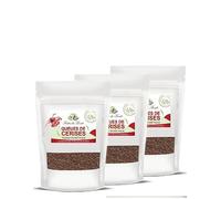 Herbes du Monde - Queues de Cerises Coupées 300g -Tisane Drainante Naturelle - Détox & Bien-être Urinaire - Infusion Minceur - 3 sachets