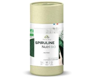 Herbes du Monde - Spiruline BIO Ultra Nutritive 150 Comprimés: SuperAliment Certifié AB, Riche en Protéines, Phyto-actifs, Agriculture Biologique, Conditionnée en France - 1 boite