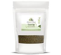 Herbes du Monde - Tisane Thym feuilles Séchées - Thé Thymus Vulgaris - Infusion Digestive - Tonique et Antioxydant - Peut Aussi Sublimée Vos Plats - 1 sachet de 90g