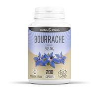 Herbes Et Plantes Bourrache Bio 200 Capsules 503 mg