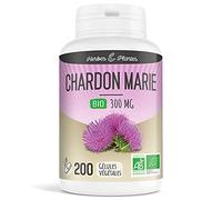 Herbes Et Plantes Chardon Marie Bio 200 Gélules, 75 g (Lot de 1)
