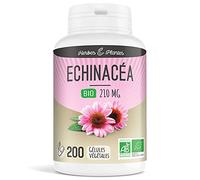Herbes Et Plantes Echinacée Bio 200 Gélules Végétales 210 mg